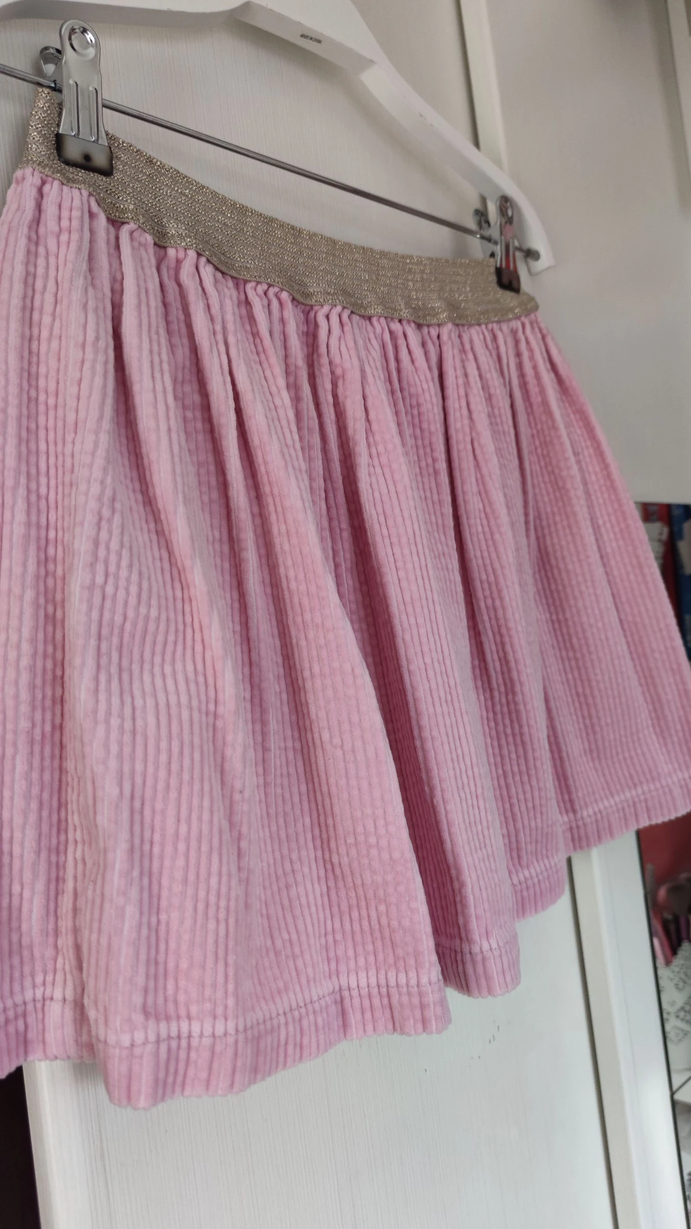 Benetton Elastic Waist Corduroy Skirt Size 7-8 Years – photo 5